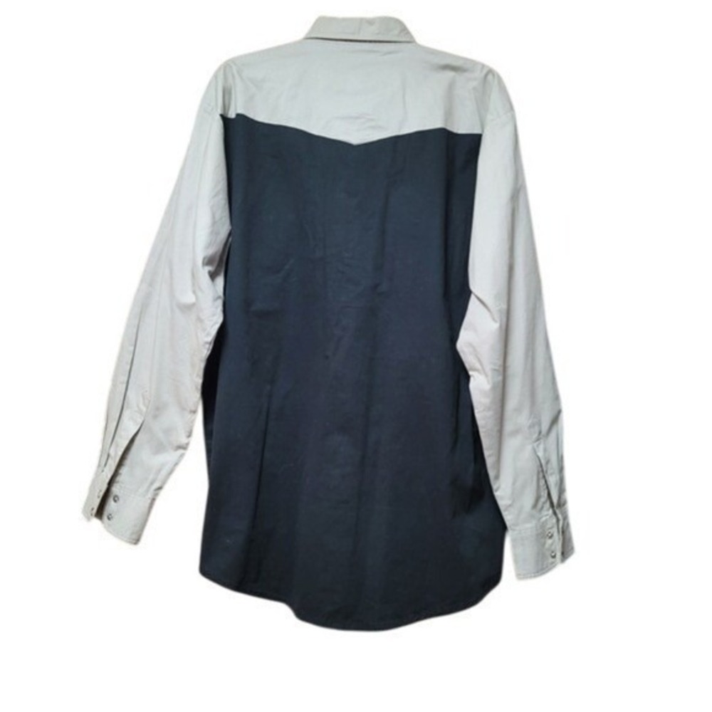 Wrangler Western Button Down Zigzag‎ Aztec Men Sz… - image 4